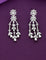 Designer Rhodhium Polish Zirconia Necklace Set