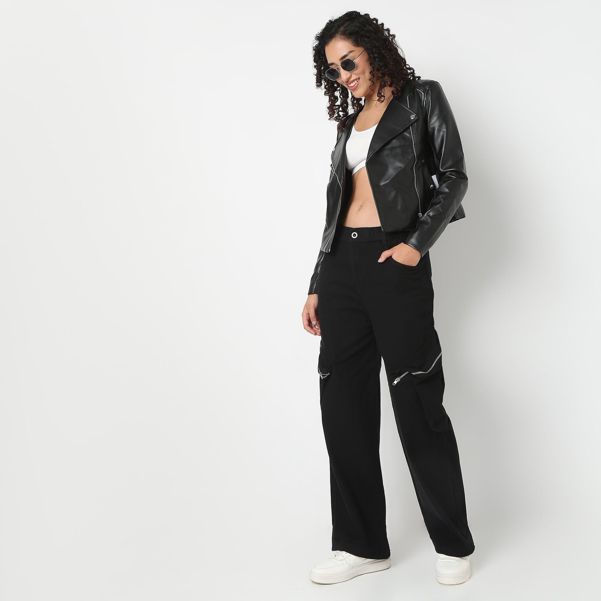 Betty Fashion Pant With Patch Pockets