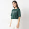 Boxy Fit Printed Short Sleeve Crop T-Shirt