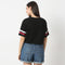 Boxy Fit Graphic Short Sleeve Crop T-Shirt