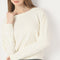 Boxy Fit Round Neck Full Sleeve With V-Neck SWeat Tee