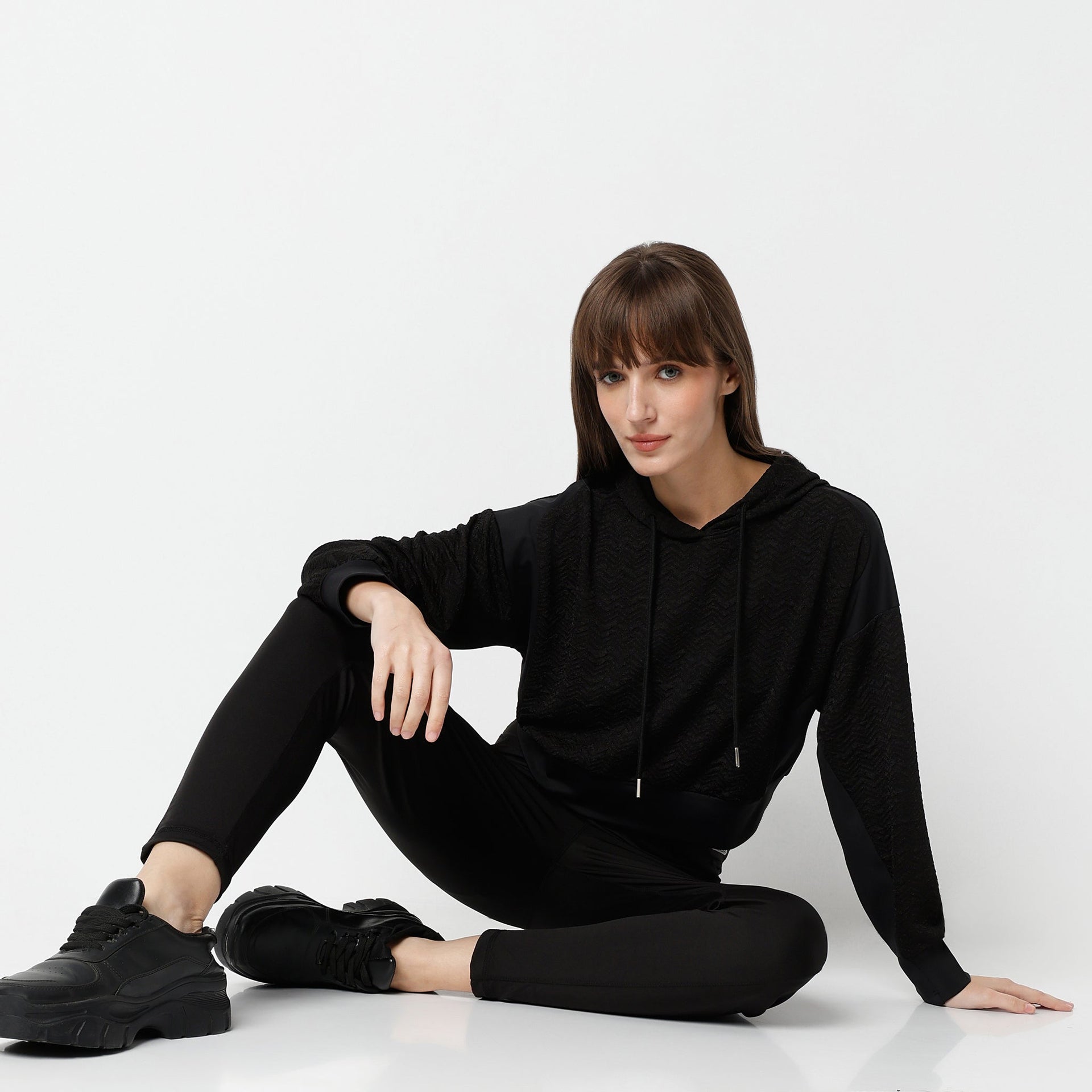 Comfort Fit Full Sleeve With Hoodie Sweat Tee