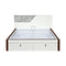 Asta Premier Bed with Hydraulic Storage (White)
