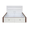 Capsule Premier Bed with Hydraulic Storage (White)
