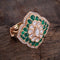 Kundan Finger Ring 167052