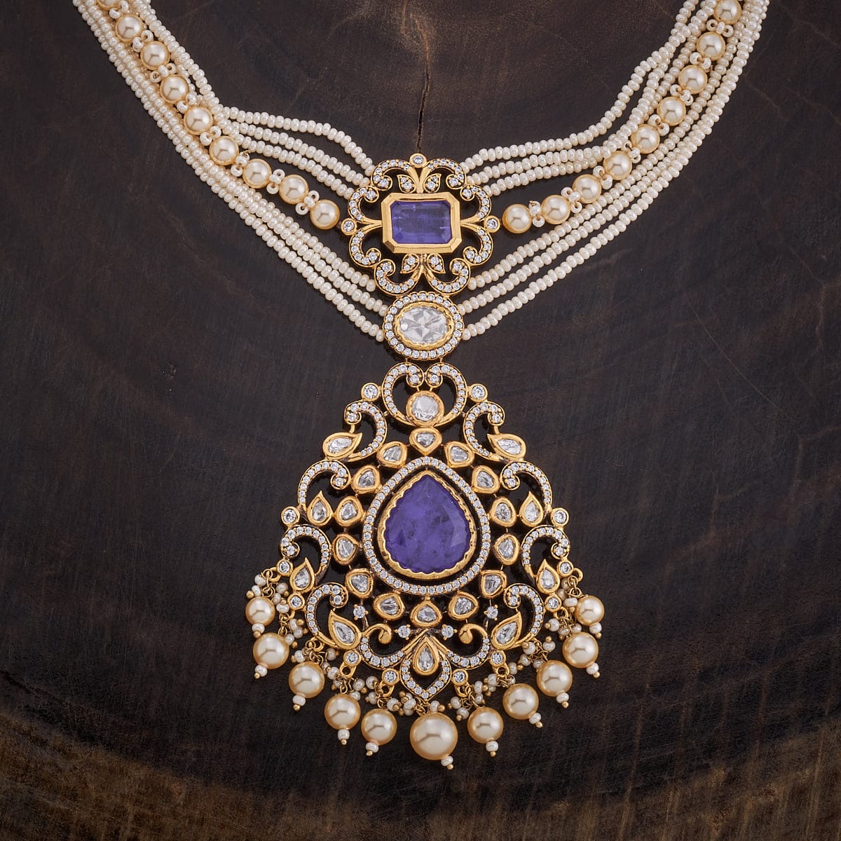 Kundan Necklace 161698