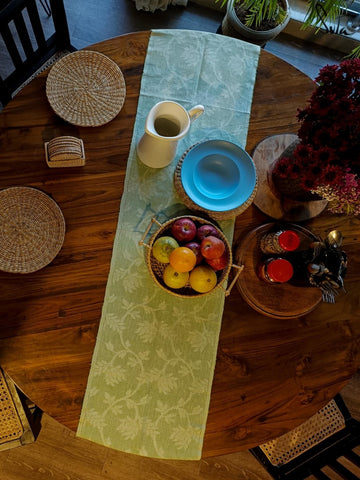 Mint Lemongrass Granita (Table Runner)