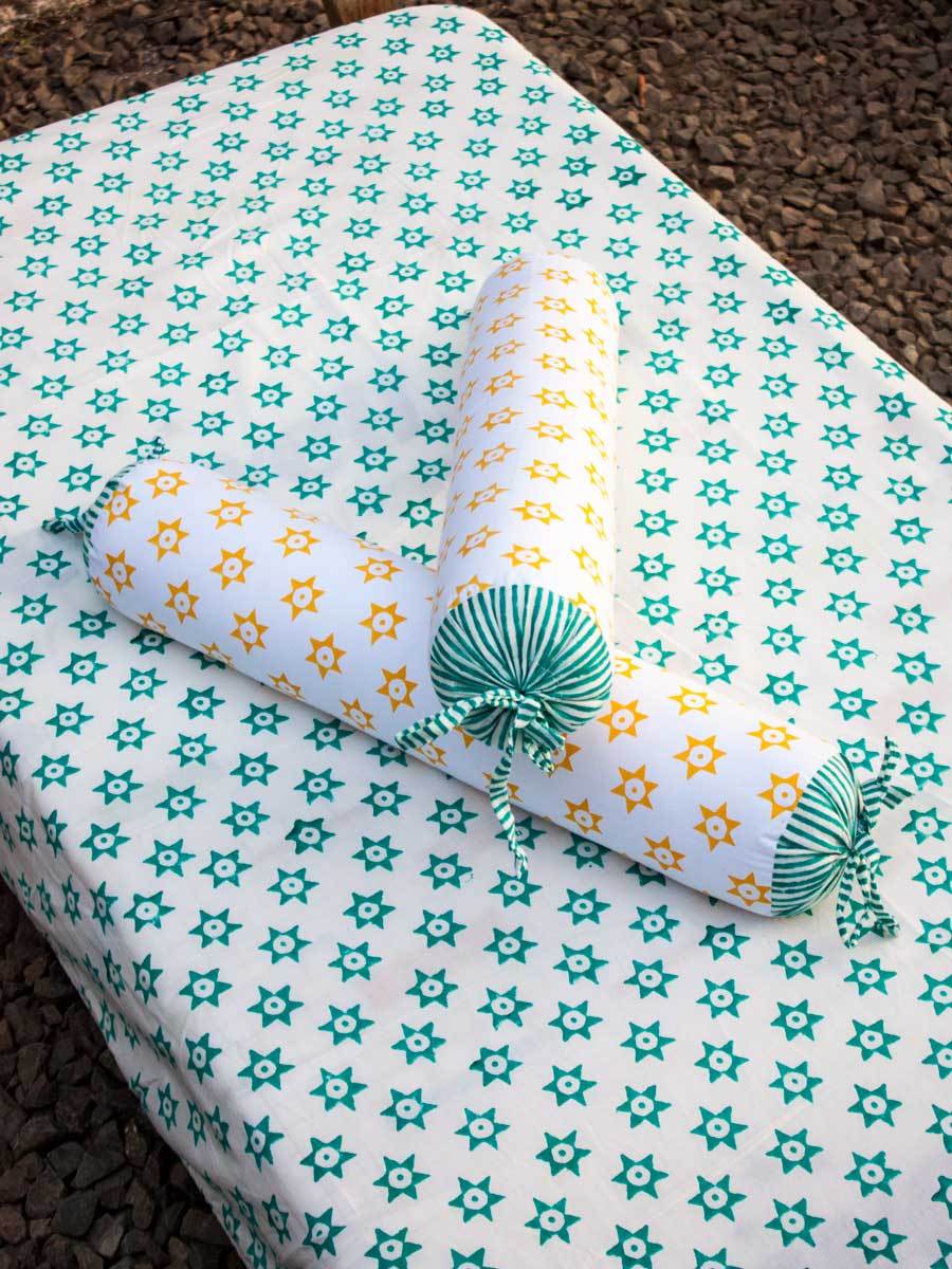 Appu Organic Cotton Infant Bolster - Set of 2