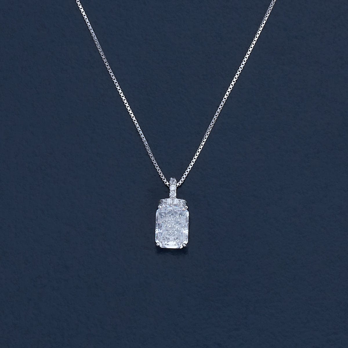 92.5 Silver Pendant with Chain 180873