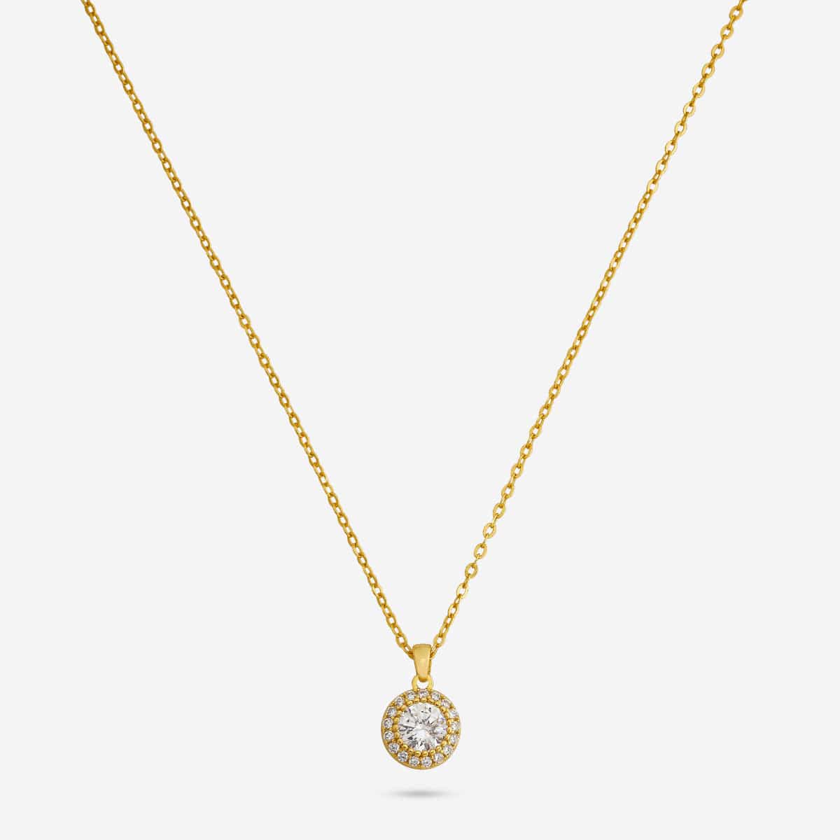 92.5 Silver Pendant With Chain 194229