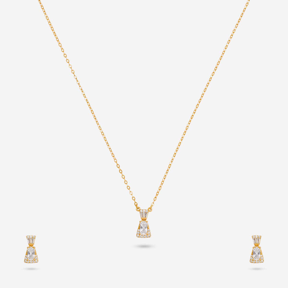 92.5 Silver Necklace 191356