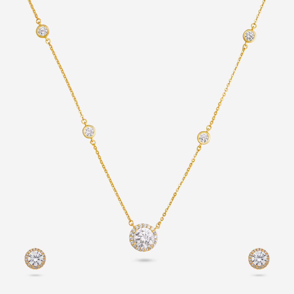 92.5 Silver Necklace 191457