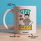 Hindi butterfly card & Papa Mug Combo