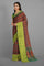 MAROON and MULTI PATOLA SILK Saree with BANARASI FANCY