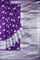 VIOLET and SILVER BIRDS FIGURE WEAVING SILK Saree with FANCY