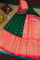 Gadwal Silk Dark Green Saree