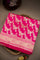 Banarasi  Silk Hot Pink Saree