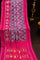 Ikat Silk Multi-Colour Saree