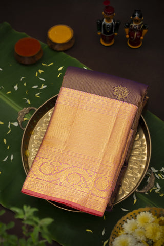 Kancheepuram Silk Royal Blue Saree