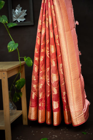 Chiniya Silk Multi Colour Saree