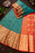 Coimbatore Silk Peacock Blue Saree