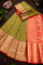 Coimbatore Silk Parrot Green Saree