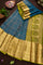 Coimbatore Silk Peacock Blue Saree