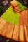 Coimbatore Silk Parrot Green Saree