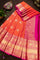 Coimbatore Silk Peach Orange Saree