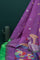 Khaadi Cotton Purple Saree