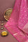 Chanderi Sico Light Pink Saree