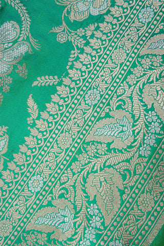 Banarasi Silk Sea Green Saree