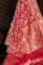 Banarasi Silk Red Saree