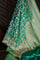 Banarasi Silk Rama Green Saree