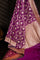 Banarasi Silk Magenta Saree