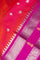 Venkatagiri Silk Peach Pink Saree