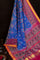 Patola Silk Royal Blue Saree