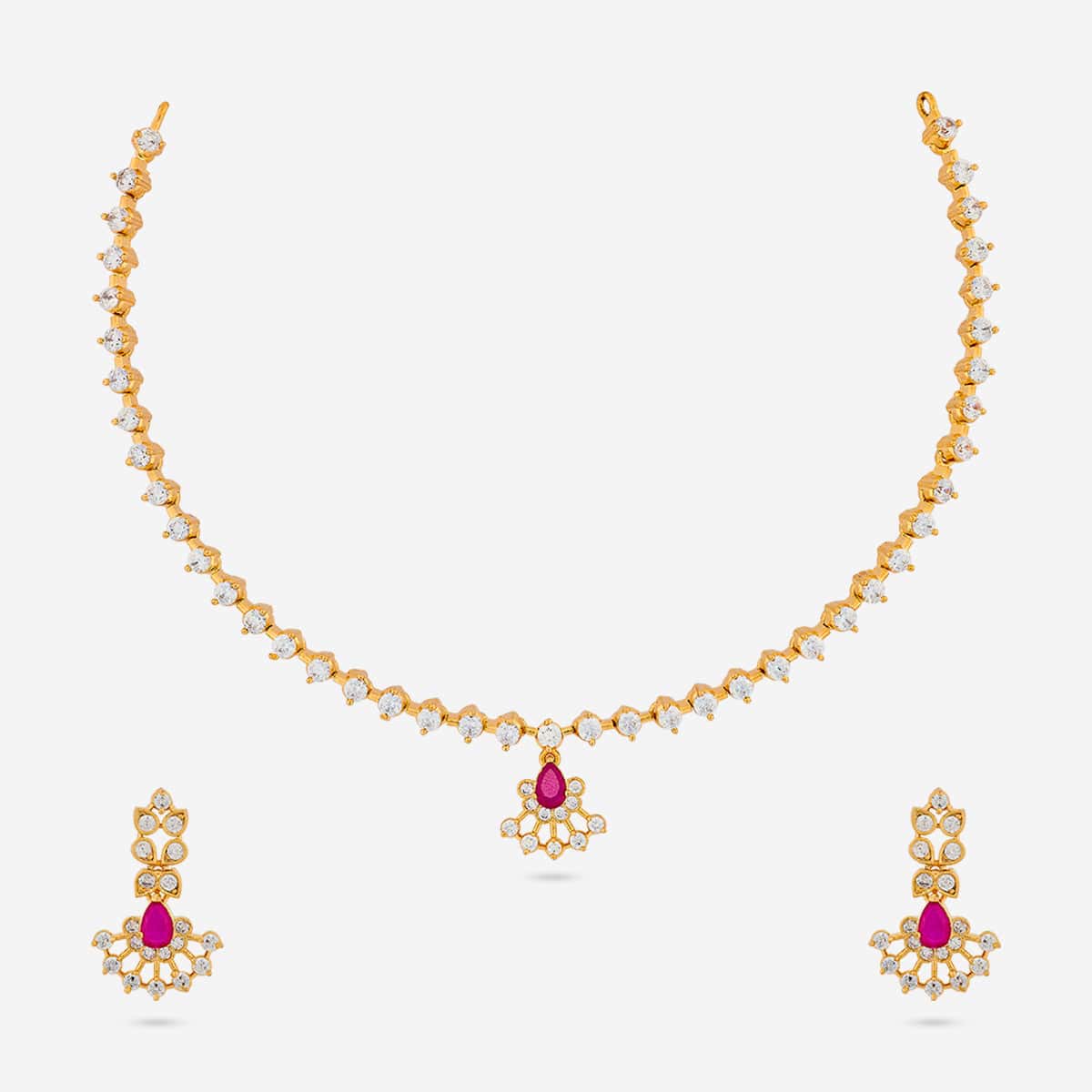 Zircon Necklace 191046