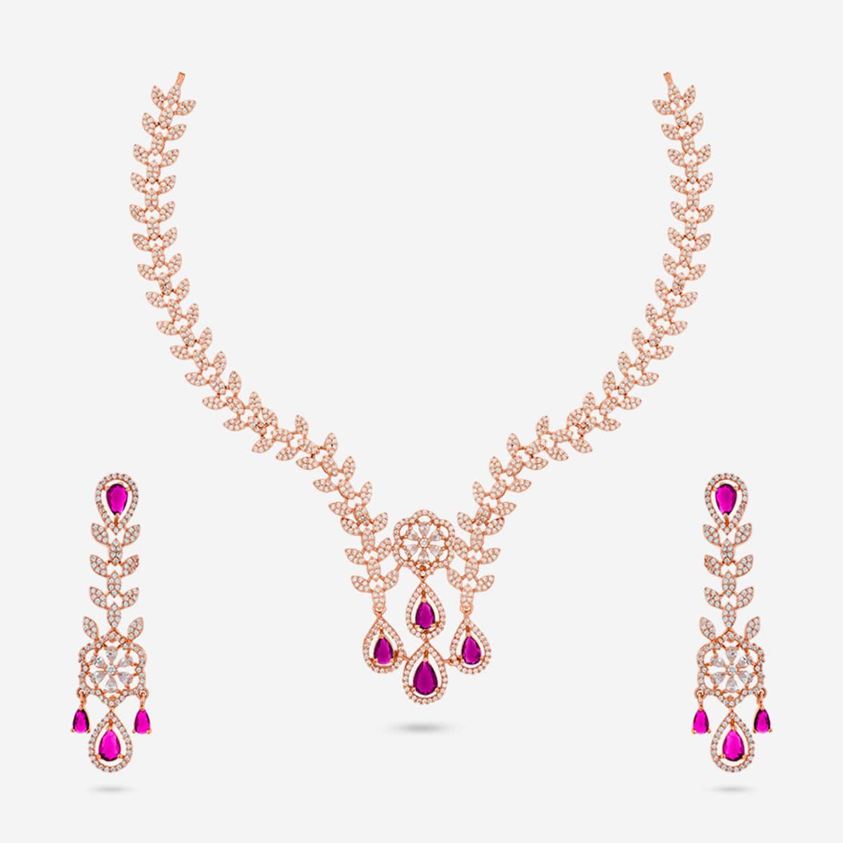 Zircon Necklace 191708