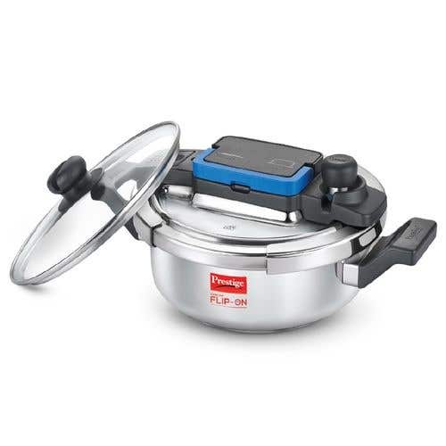 Buy Prestige Clip-on Mini Svachh Stainless Steel Spillage Control